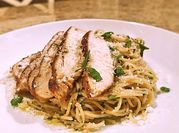 A picture of pan fried chicken
