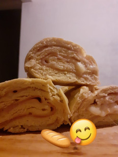 Una foto de Pan casero con fiambre