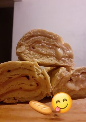Una foto de Pan casero con fiambre