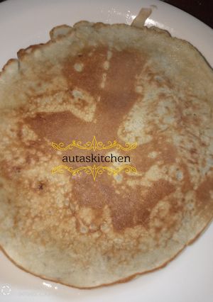 A picture of Banana pancakes.