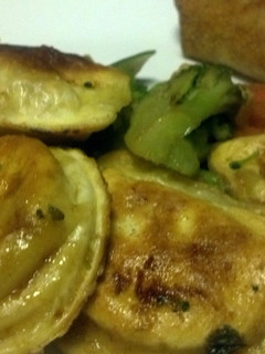 A picture of Pierogy Stir Fry.