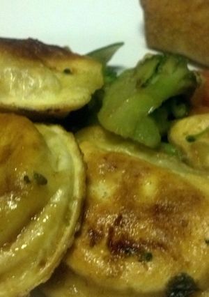 A picture of Pierogy Stir Fry.
