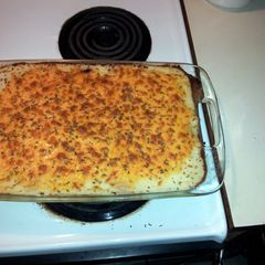A picture of Timmeh's Signature Shepherd's Pie.