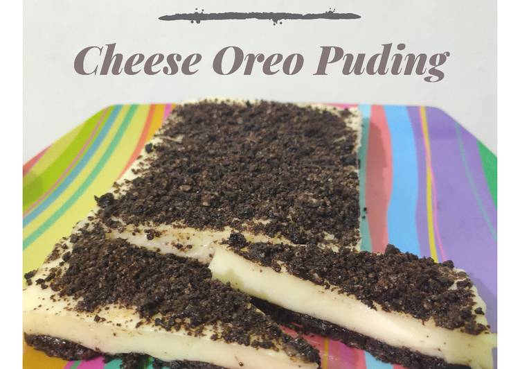 Cheese Oreo Puding ✨
