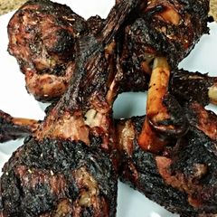 A picture of better then the fair Turkey legs!.
