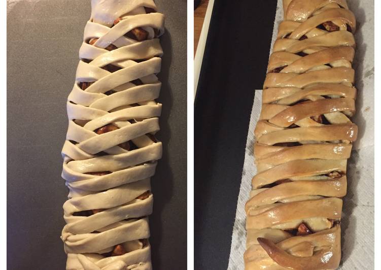 How to Make Quick Dairy Free Apple Braid