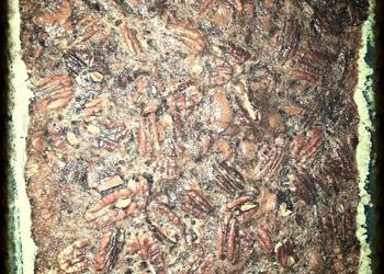 Ready to Serve Easter Bunny Pecan Pie Bars Home Style