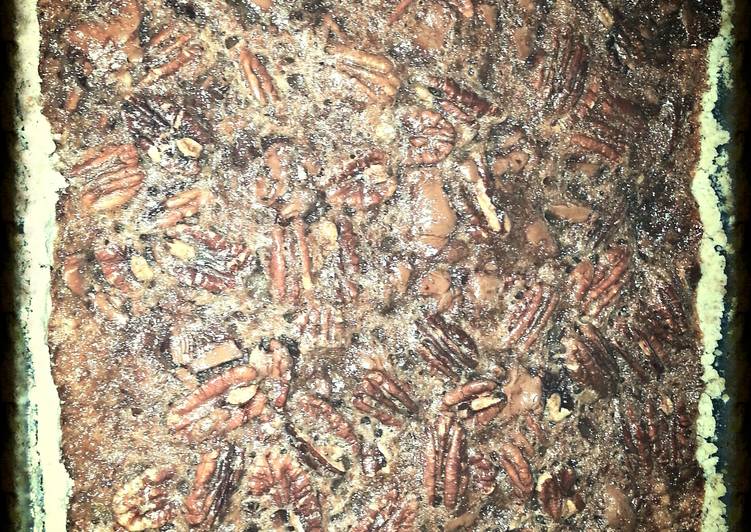 Easter Bunny Pecan Pie Bars Easter Bunny Pecan Pie Bars