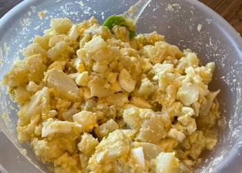 Fast Cooking Methods German potatoes salad Restaurant Style