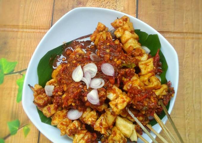 Resep Sate Tahu Oleh Bibil Kitchen Cookpad