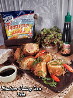 Foto resep Mendoan Gulung Sosis Kobe