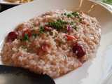 cherry risotto