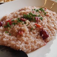 Simple American Cherry Risotto A picture of Simple American Cherry Risotto.