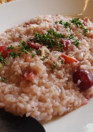 A picture of Simple American Cherry Risotto.