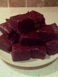 Brownie de remolacha y chocolate