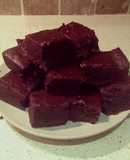 Brownie de remolacha y chocolate
