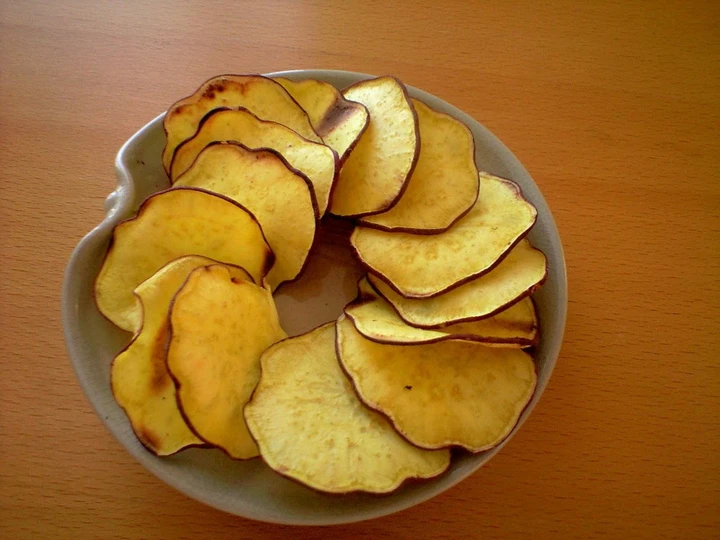 Recipe With a Pan! Asian Sweet Potato Chips the Perfect Appealing