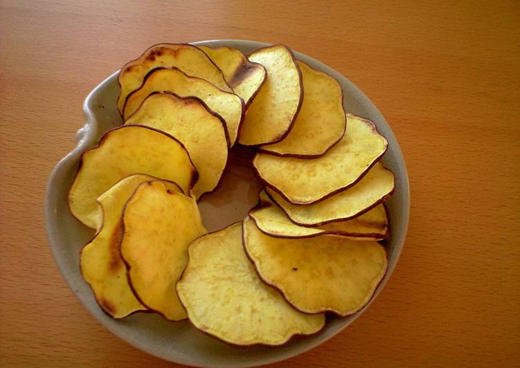 Recipe: Appetizing With a Pan! Asian Sweet Potato Chips