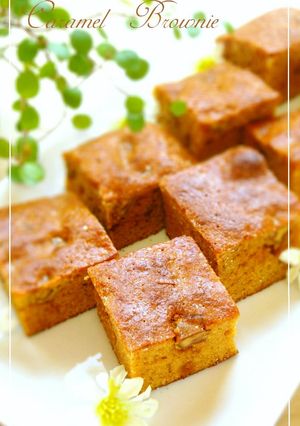 A picture of Caramel Brownies.