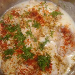 A picture of Non Fried dahi Vada.