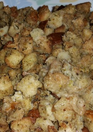 A picture of Moms Stuffing.