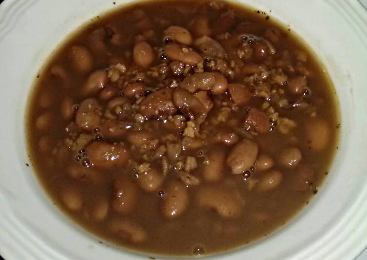 Steps to Make Thomas&#39; slow cooked beans in 23 Minutes for Beginners