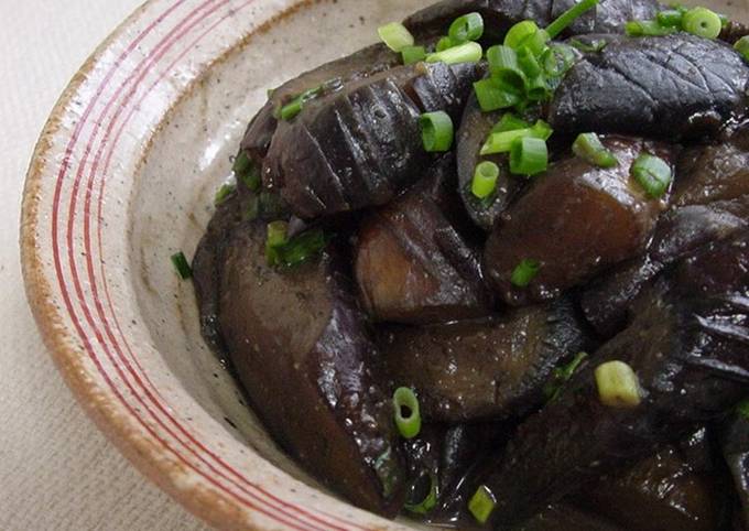 Steps to Prepare Any-night-of-the-week Sweet Miso Eggplant to Stock in the Fridge