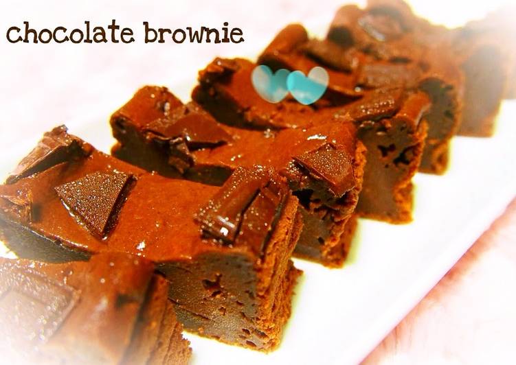 Recipe of Perfect Rich Chocolate Brownies Made Using Silken Tofu