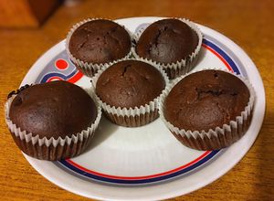 A legegyszerűbb bögrés csokis-banános muffin recept fotója