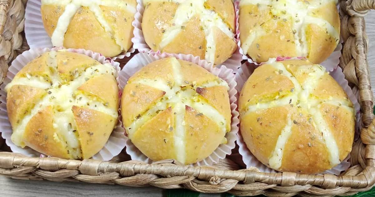 Resep Korean Garlic Cream Cheese Bread Oleh Dapur Khasanah - Cookpad