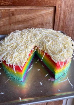Foto resep Rainbow Cake