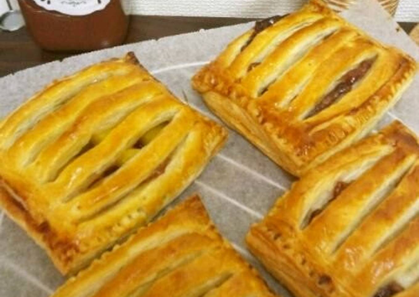Easily Made with a Frozen Pie Crust! Peach & Adzuki Pie