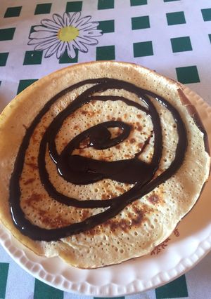 Una foto de Panqueques de avena