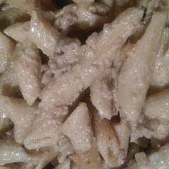 A picture of Sausage Stroganoff.