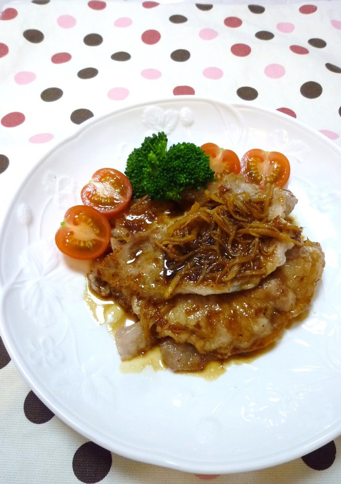 A picture of Butter is the Key! Ginger Pork.