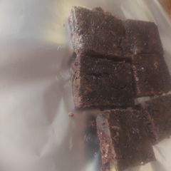 Beetroot brownies A picture of Beetroot brownies.