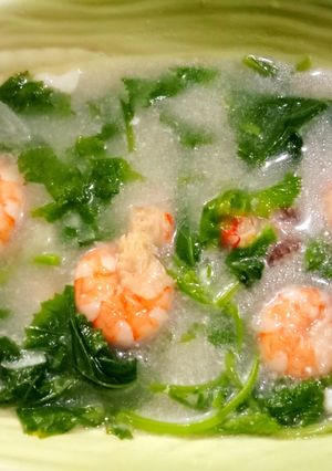 Foto resep Segau/Ansabi Udang Kuah Santan