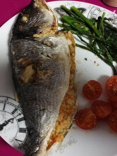 Una foto de Dorada rellena de surimi