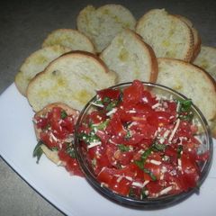 A picture of Bruschetta.