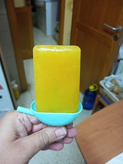 Una foto de Polo de hielo de zumo o refresco