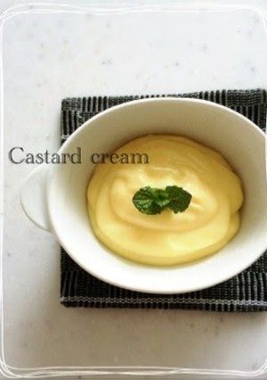 A picture of Quick, Easy Custard in the Microwave (with a whole egg).