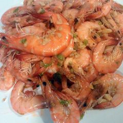A picture of 3J's Garlic Butter Shrimp.