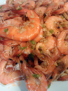 A picture of 3J's Garlic Butter Shrimp.