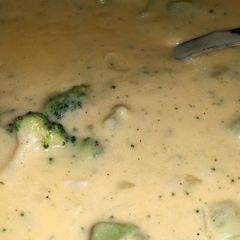 A picture of Broccoli soup.