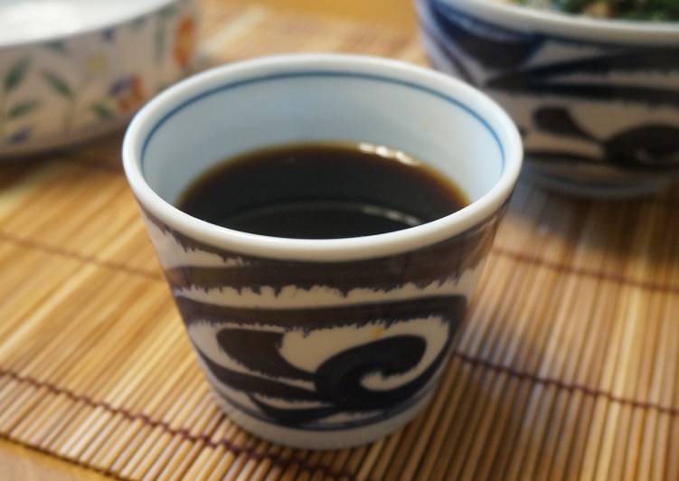 Recipe: Perfect Easy &amp; Convenient Dashi Soy Sauce