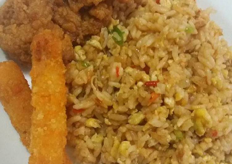 Nasi Goreng Terasi Bumbu Uleg (Resep Dasar)