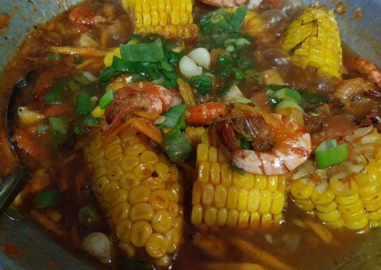 Bumbu Udang jagung saus asam maniesss | Cara Buat Udang jagung saus asam maniesss Yang Bikin Ngiler