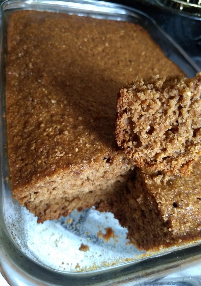 Una foto de Torta de miel con café sana!