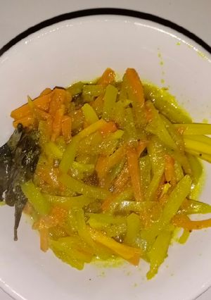 Foto resep Tumis jepang-wortel bumbu kuning