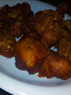 A picture of Peppered chicken.